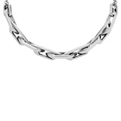 Diesel Bijoux Collier Homme Acier Classique - DX1578040 Acier inoxydable | Homme Colliers Et Pendentifs
