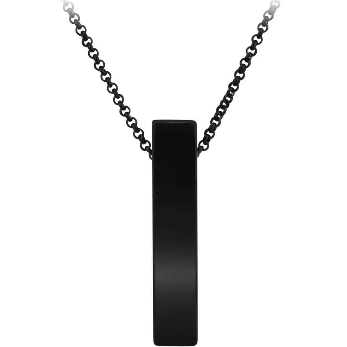 So Charm Bijoux Collier Homme So Charm - B4276-AGATENOIR - Collier Mode Homme | Femme Colliers Et Pendentifs|Collier Et Pendentif
