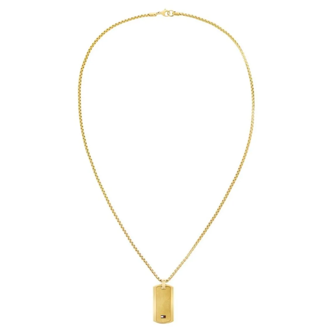 Tommy Hilfiger Bijoux Collier Homme Tommy Hilfiger Jameson - 2790628 Acier Doré | Homme Colliers Et Pendentifs