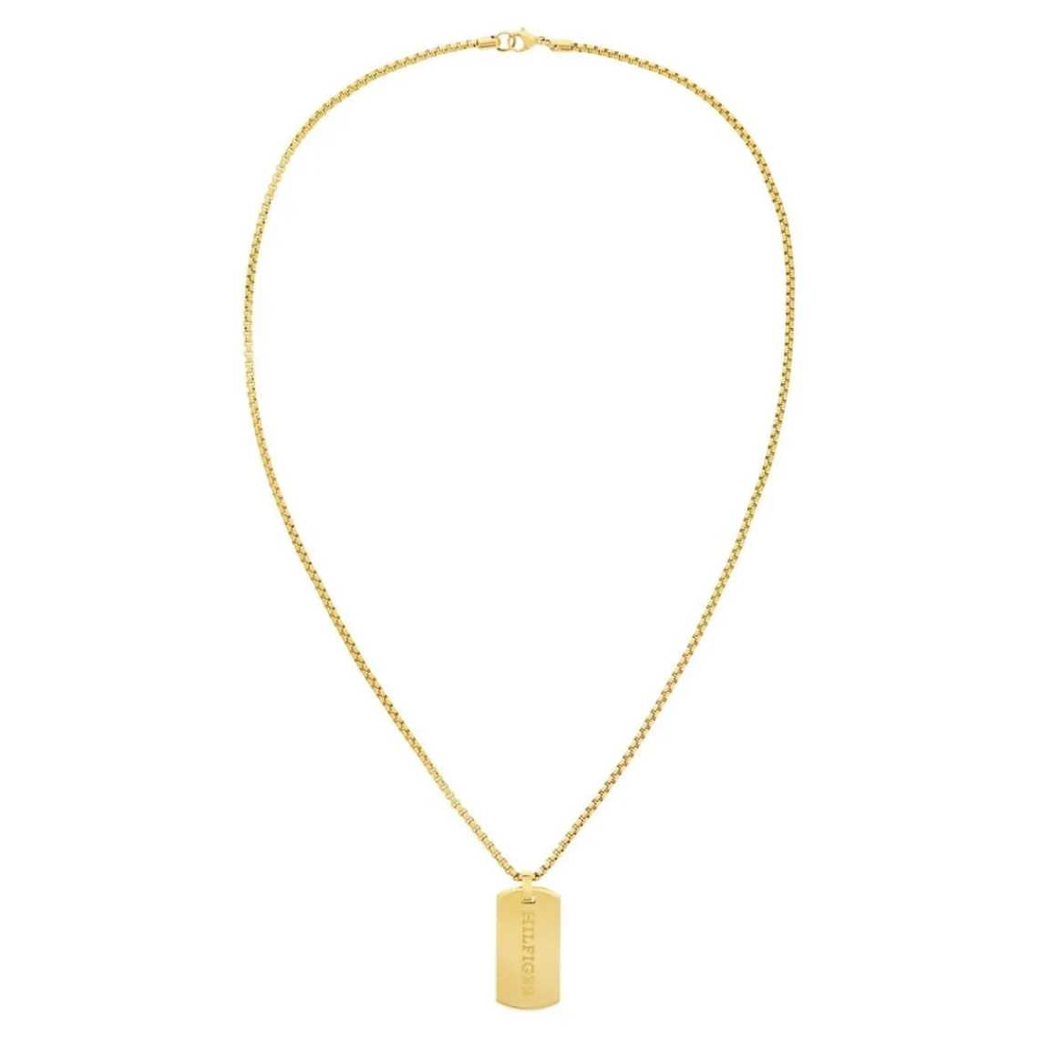 Tommy Hilfiger Bijoux Collier Homme Tommy Hilfiger Jameson - 2790628 Acier Doré | Homme Colliers Et Pendentifs