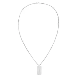 Tommy Hilfiger Bijoux Collier Homme Tommy Hilfiger Jameson - 2790627 Acier Argent | Homme Colliers Et Pendentifs