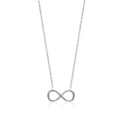 Maison de la Bijouterie Collier infinity Femme Argent WYZYU345 | Femme Collier Et Pendentif