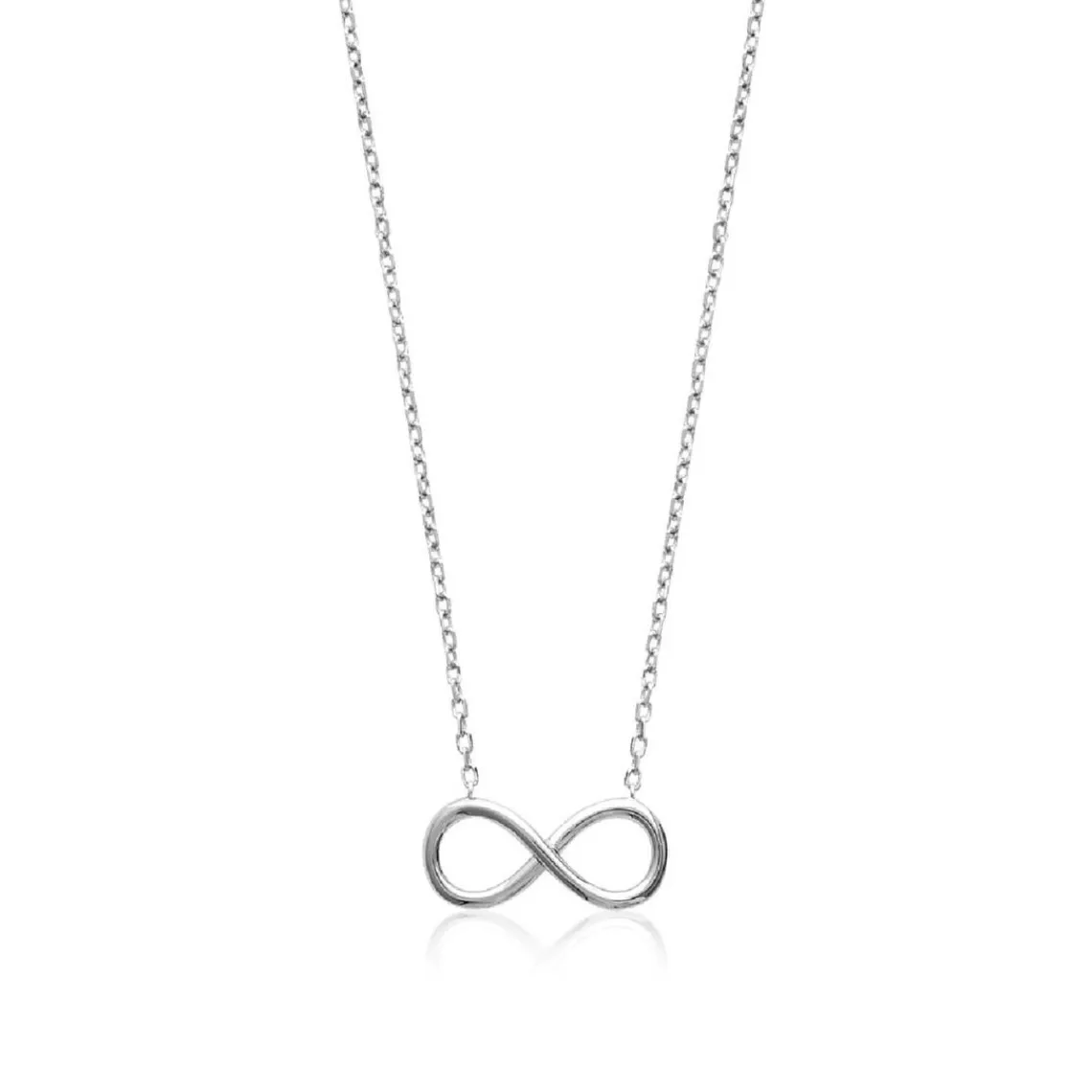 Maison de la Bijouterie Collier infinity Femme Argent WYZYU345 | Femme Collier Et Pendentif