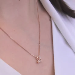MYC-Paris Collier Number 2 Or Rose | Femme Collier Et Pendentif