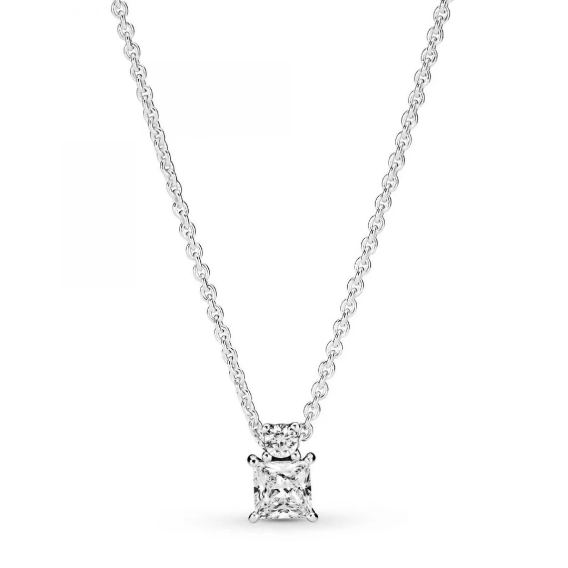 Pandora Collier Pendant Rond & Carré Timeless | Femme Collier Et Pendentif