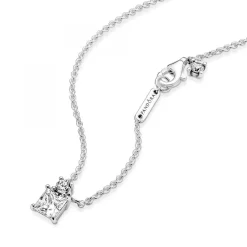 Pandora Collier Pendant Rond & Carré Timeless | Femme Collier Et Pendentif