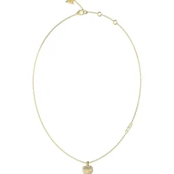 Guess Bijoux Collier Amami Acier Doré Cœur Pavé | Femme Collier Et Pendentif