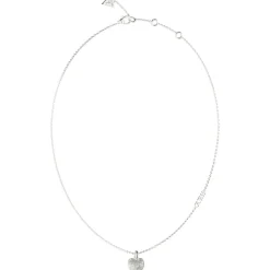 Guess Bijoux Collier Amami Acier Rhodié Cœur Pavé | Femme Collier Et Pendentif
