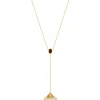 Kosma Paris Collier Arielle Doré & Onyx Noir | Femme Collier Et Pendentif