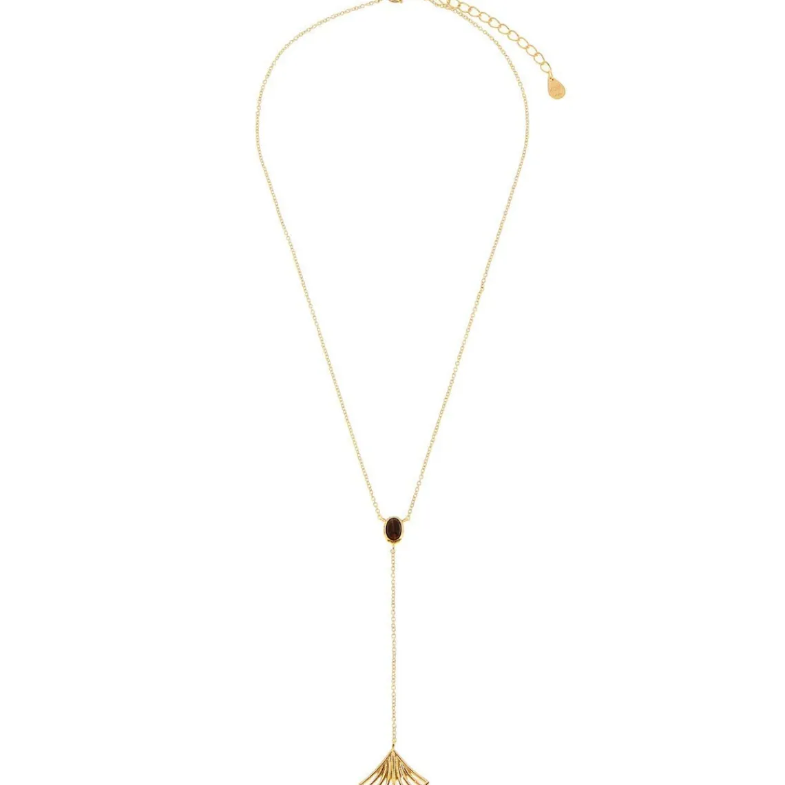 Kosma Paris Collier Arielle Doré & Onyx Noir | Femme Collier Et Pendentif