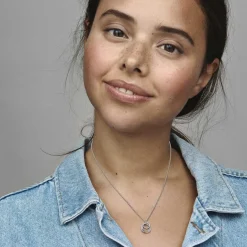 Pandora Collier avec Pendentif Moments - Cercles Ma Famille pour Toujours | Femme Collier Et Pendentif