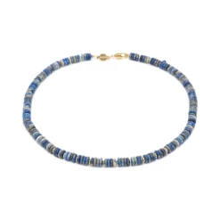 Sloya Collier Blima en pierres Lapis-lazuli | Femme Collier Et Pendentif