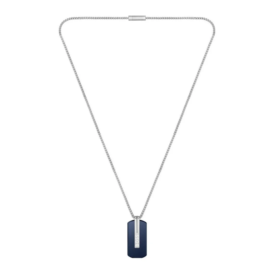 Boss Bijoux Collier Homme avec Pendentif Bleu | Homme Colliers Et Pendentifs