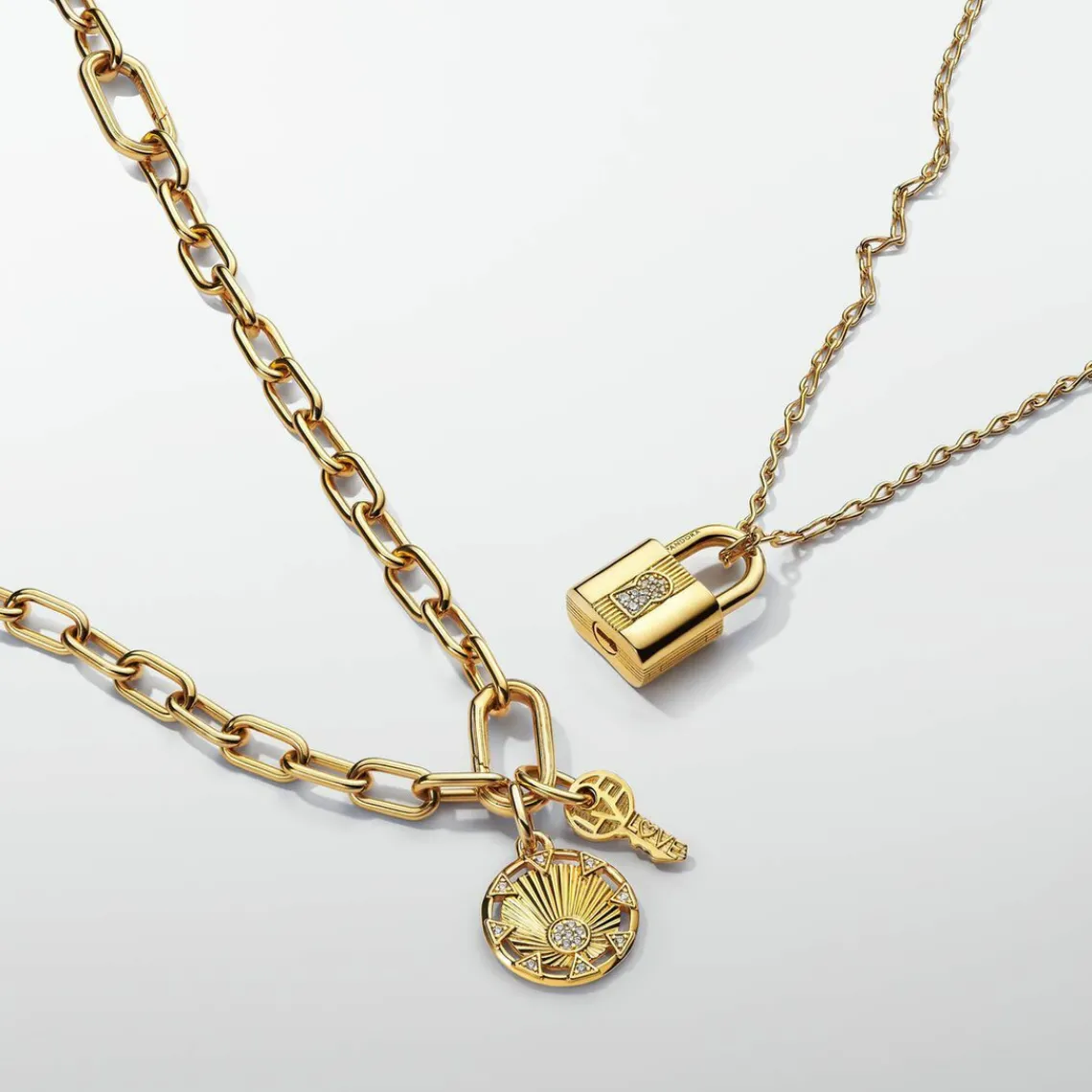 Pandora Collier Chaîne Infini 363052C00 Doré | Femme Collier Et Pendentif