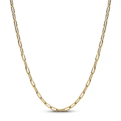 Pandora Collier Chaîne à Maillons Allongés Doré | Femme Collier Et Pendentif