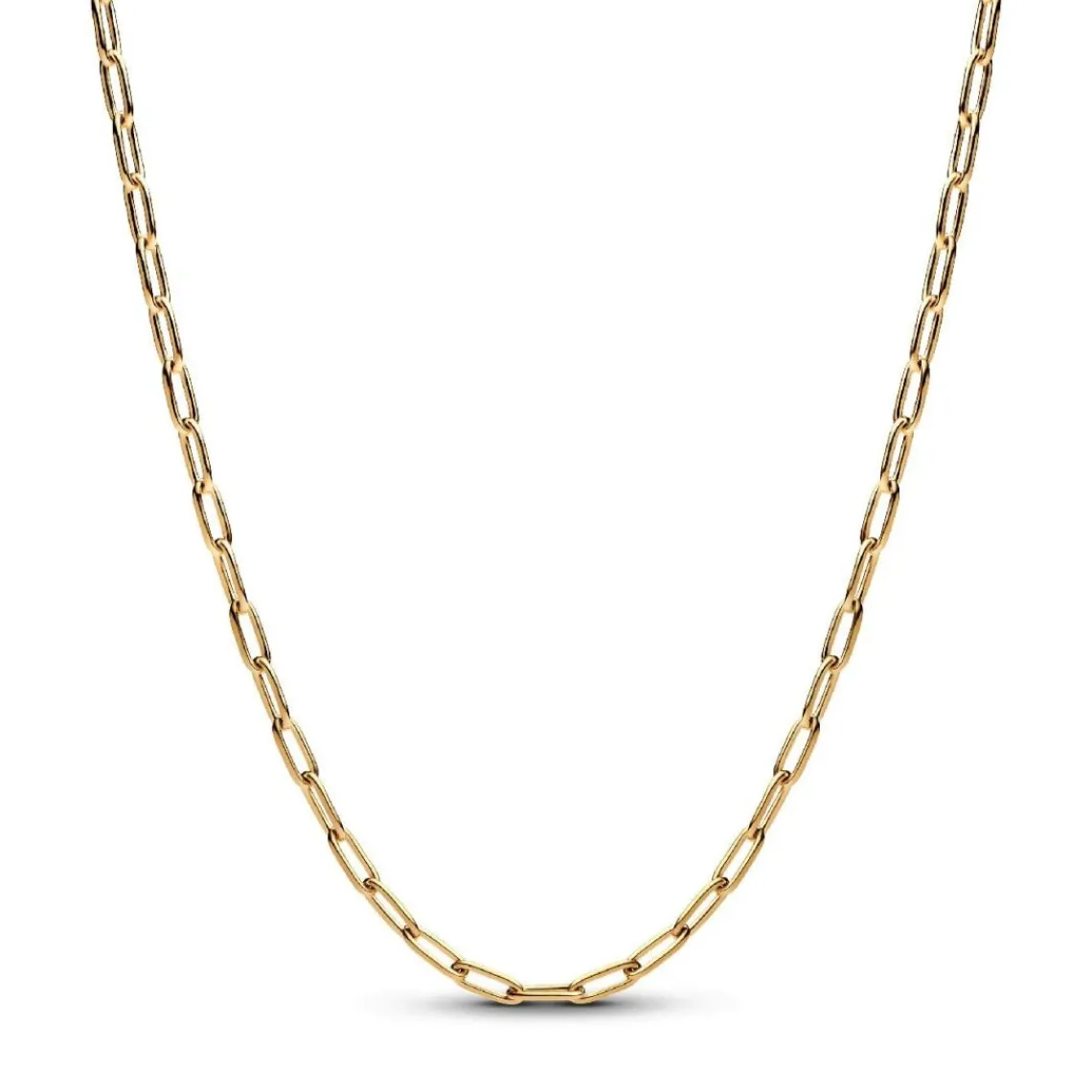 Pandora Collier Chaîne à Maillons Allongés Doré | Femme Collier Et Pendentif