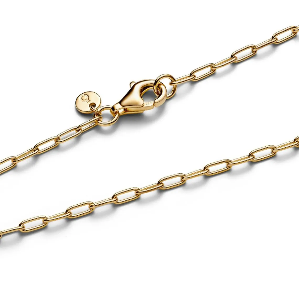 Pandora Collier Chaîne à Maillons Allongés Doré | Femme Collier Et Pendentif