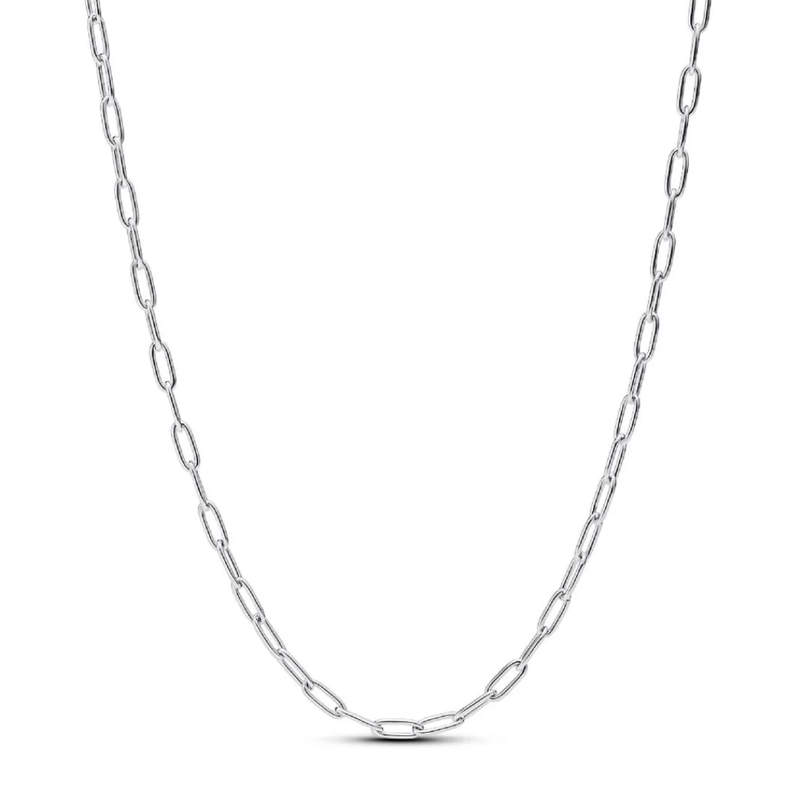 Pandora Collier Chaîne à Maillons Allongés Argent | Femme Collier Et Pendentif