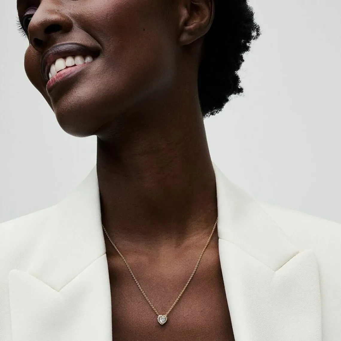 Pandora Collier Cœur Scintillant | Femme Collier Et Pendentif