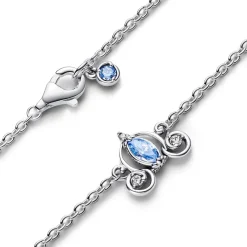 Pandora Collier Disney Carrosse de Cendrillon | Femme Collier Et Pendentif