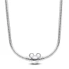 Pandora Collier Disney Maille Serpent Mickey | Femme Collier Et Pendentif