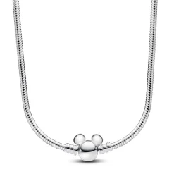Pandora Collier Disney Maille Serpent Mickey | Femme Collier Et Pendentif