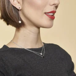 Kosma Paris Collier Ella Argenté | Femme Collier Et Pendentif