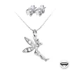 So Charm Bijoux Collier et boucles d'oreilles So Charm fée - Femme | Femme Collier Et Pendentif