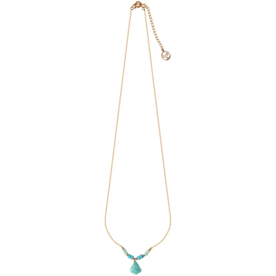 Clyda Bijoux Collier et pendentif femme Clyda BCL25BBGT - Laiton Doré | Femme Collier Et Pendentif