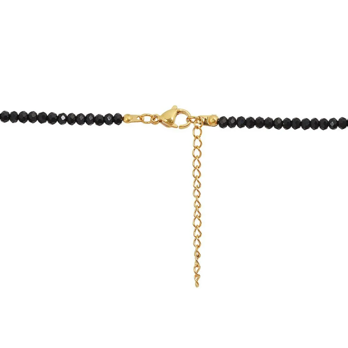 Edforce Collier et pendentif Femme 534-0113-N - Perle noir | Femme Collier Et Pendentif