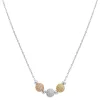 Edforce Collier et pendentif Femme 541-0046-N - Acier Argenté | Femme Collier Et Pendentif