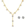 Edforce Collier et pendentif Femme 300-0127-S - Acier Doré | Femme Collier Et Pendentif