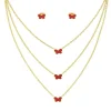 Edforce Collier et pendentif Femme 226-0046-S - Acier Doré | Femme Collier Et Pendentif
