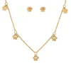 Edforce Collier et pendentif Femme 41-0301-S - Acier Doré | Femme Collier Et Pendentif