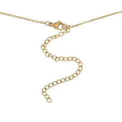 Edforce Collier et pendentif Femme 41-0301-S - Acier Doré | Femme Collier Et Pendentif