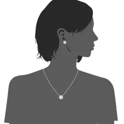Edforce Collier et pendentif Femme 274-0036-S - Acier Argenté | Femme Collier Et Pendentif