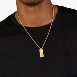 Lacoste Collier et pendentif 2040090 - Collier et pendentif Homme | Homme Colliers Et Pendentifs