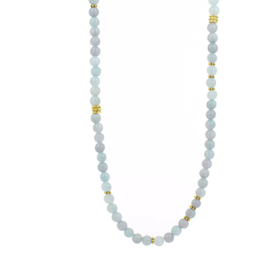 Les Interchangeables Collier et pendentif A59278 - Sautoir Bobo Chic Bleu Ciel Femme | Femme Collier Et Pendentif
