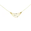 Les Interchangeables Collier et pendentif A60408 - Orbite Couleur Doré Femme | Femme Collier Et Pendentif