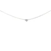 Les Interchangeables Collier et pendentif A59212 - Coeur Palladium Femme | Femme Collier Et Pendentif