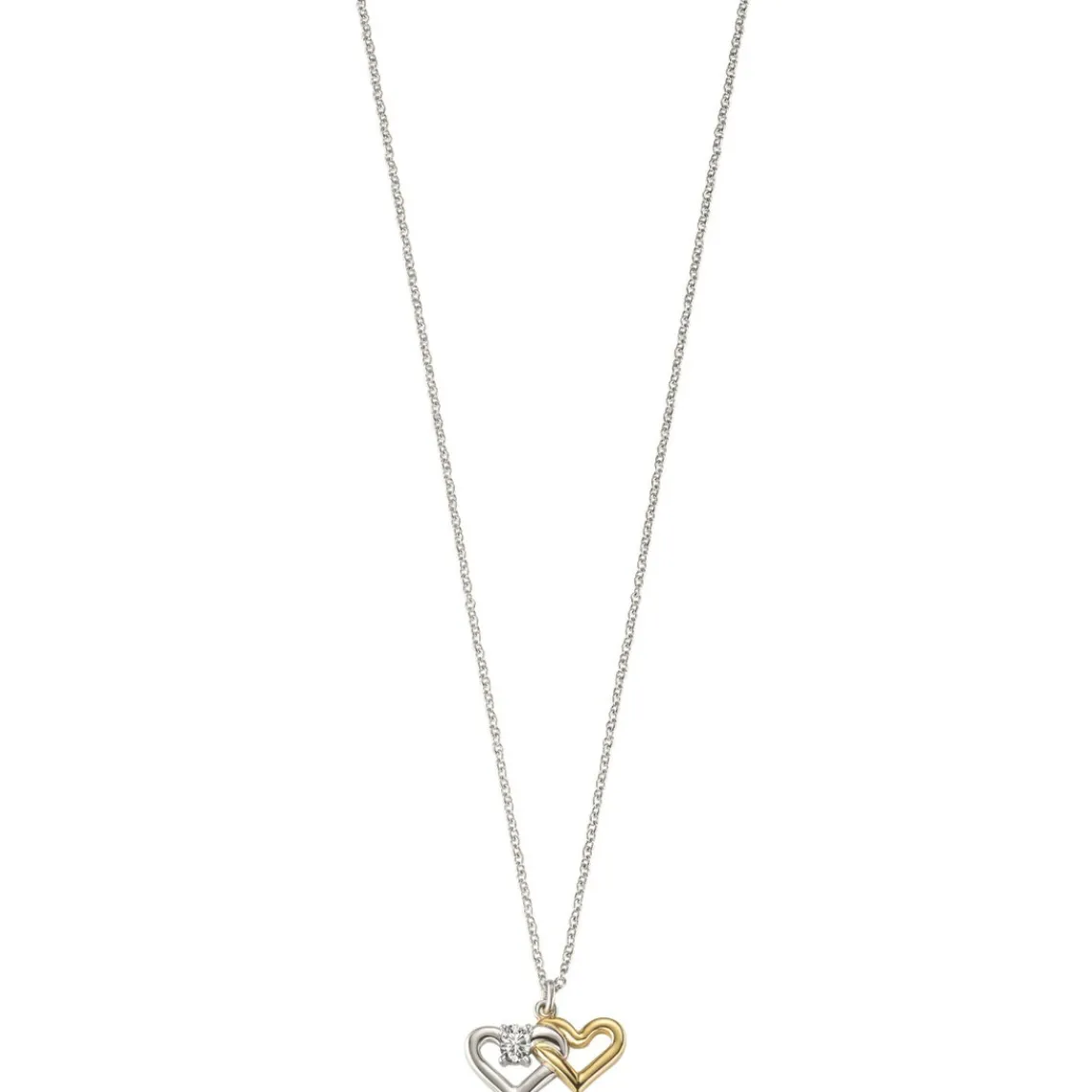 Morellato Bijoux Collier et pendentif Morellato SAIV23 - CUORI Argent Zircons 40 cm Femme | Femme Collier Et Pendentif