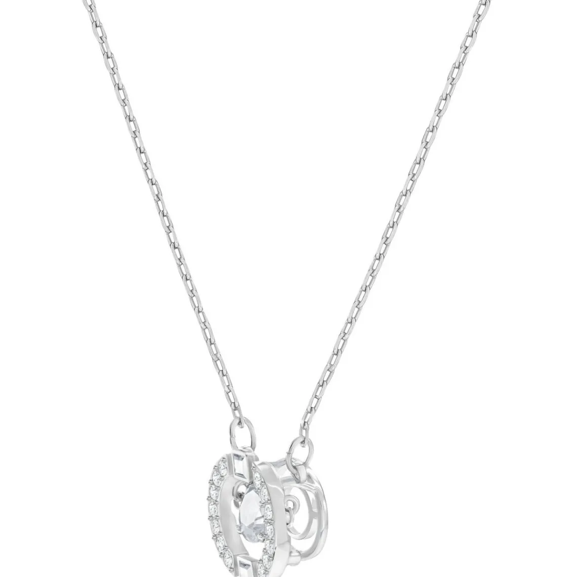 Swarovski Bijoux Collier et pendentif Swarovski 5286137 - Collier et pendentif Acier Cristal Argenté Femme | Femme Collier Et Pendentif