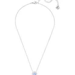 Swarovski Bijoux Collier et pendentif Swarovski 5279425 - Collier et pendentif Acier Cristal Bleu Femme | Femme Collier Et Pendentif