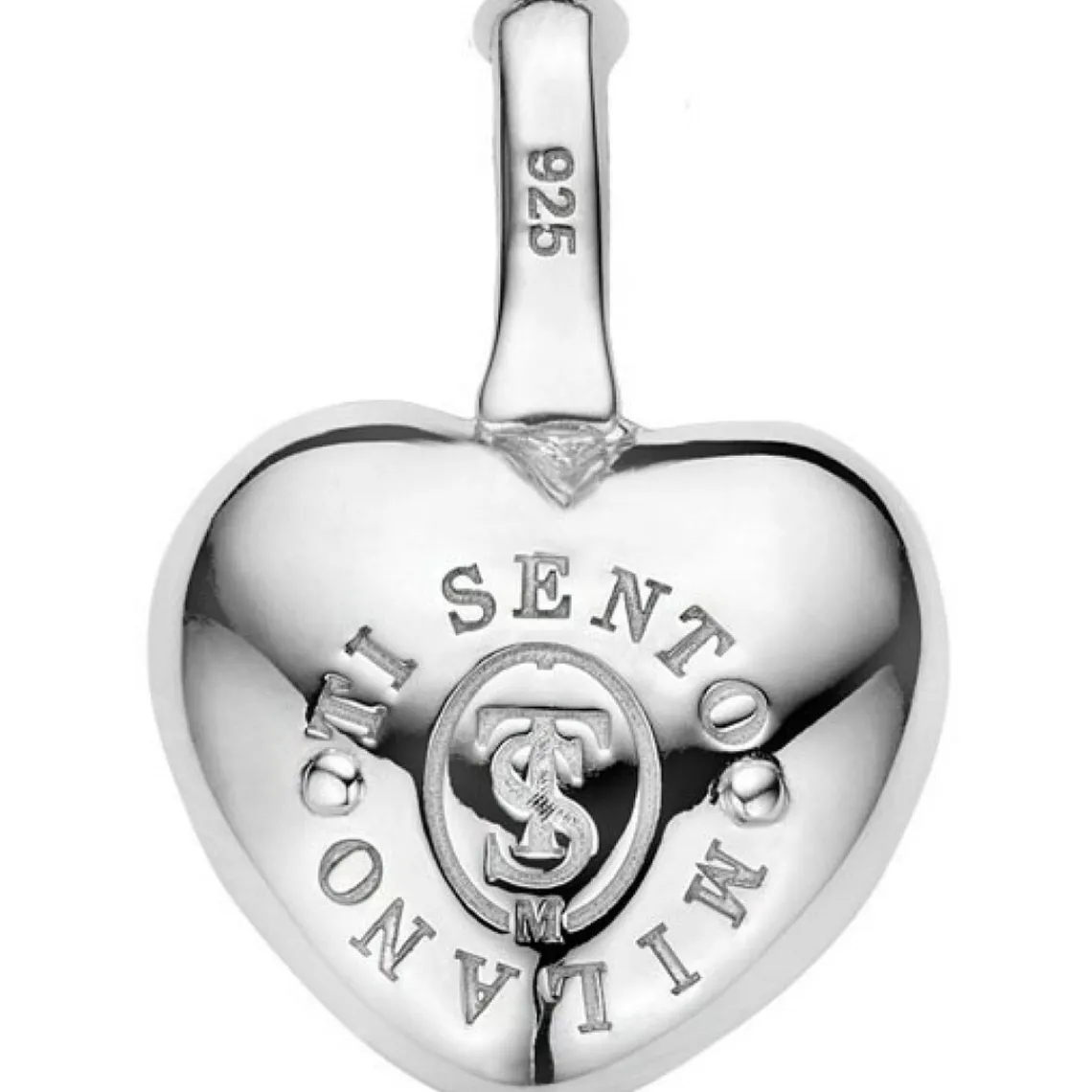 Ti Sento Collier et pendentif 6745ZI - Collier et pendentif Argent Cristaux Femme | Femme Collier Et Pendentif