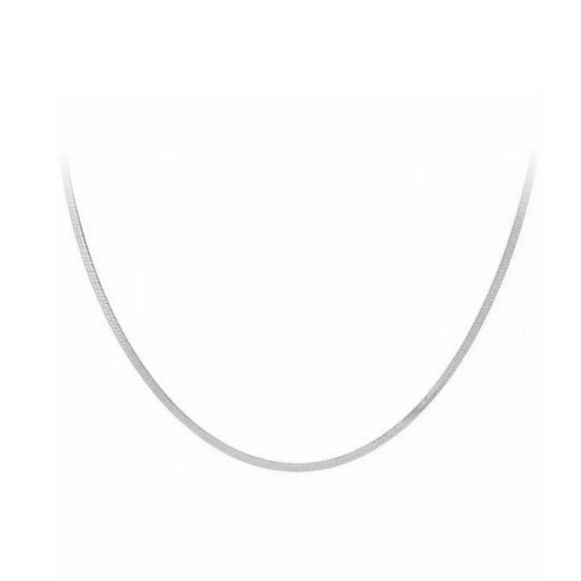 Angèle M Bijoux Collier femme Angèle M B2396-ARGENT - Acier Argent | Femme Collier Et Pendentif
