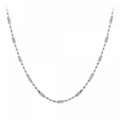 Angèle M Bijoux Collier femme Angèle M - B2376-ARGENT Acier Argent | Femme Collier Et Pendentif