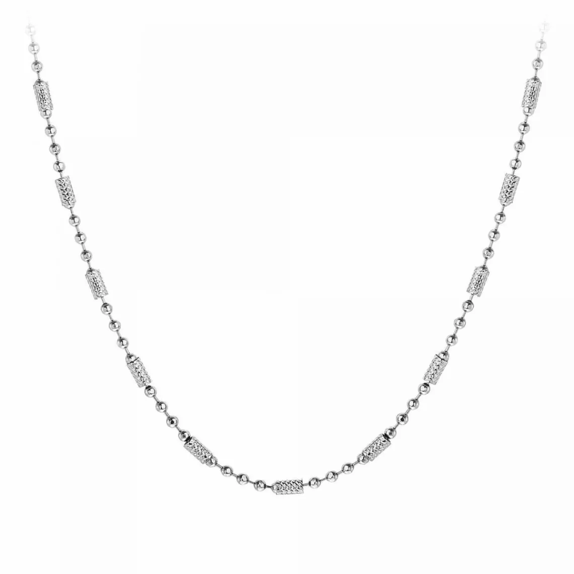 Angèle M Bijoux Collier femme Angèle M - B2376-ARGENT Acier Argent | Femme Collier Et Pendentif