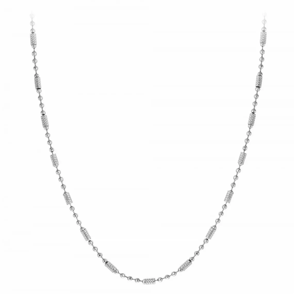 Angèle M Bijoux Collier femme Angèle M - B2376-ARGENT Acier Argent | Femme Collier Et Pendentif