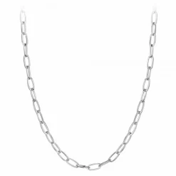 Angèle M Bijoux Collier femme Angèle M B2368-ARGENT - Acier Argent | Femme Collier Et Pendentif