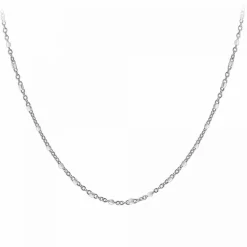 Angèle M Bijoux Collier femme Angèle M B2380-BLANC - Acier Argent | Femme Collier Et Pendentif